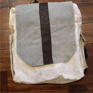 Vintage Addiction Backpack Military tent Canvas issued by  Oklahoma